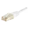 Exertis Connect 853810 Cabo de rede Cat6 F/UTP, 0,5 m, branco