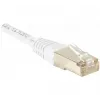 Exertis Connect 853811 Cabo patch Cat.6 F/UTP, 1 m, branco, proteção de curvatura fina