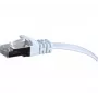 EXERTIS CONNECT Cabo de rede U/FTP CAT.6 plano, branco, 2,0 m 845057