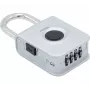 EXERTIS CONNECT Cadeado de impressão digital com combinação de 4 dígitos – liga de zinco, IP65, recarregável (594500)
