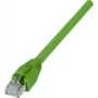 EXERTIS CONNECT Cabo de rede industrial CAT.6A S/FTP, verde, 1,0 m 854295