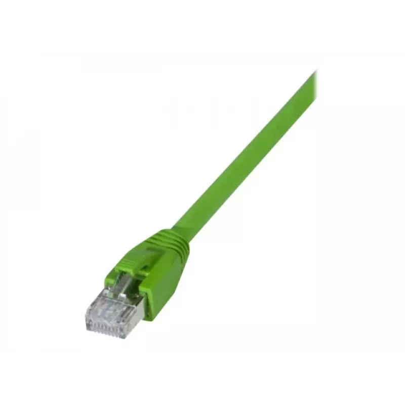 EXERTIS CONNECT Cabo de rede industrial CAT.6A S/FTP, verde, 1,0 m 854295