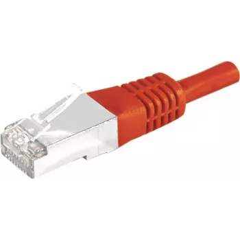 Exertis Connect 856811 Cabo de rede Cat6 S/FTP, 0,15 m, vermelho