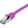 EXERTIS CONNECT Cabo de rede Cat 6 F/UTP, PoE, sem halogéneos, rosa, 10 m 854437