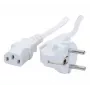 Cabo de alimentação EXERTIS CONNECT, IEC C13, branco, 1,8 m (EXC808077)