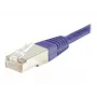 Exertis Connect 854461 Cabo patch Cat.6 S/FTP PiMF, 20 m, violeta, proteção de curvatura fina
