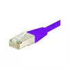 Exertis Connect 854461 Cabo patch Cat.6 S/FTP PiMF, 20 m, violeta, proteção de curvatura fina