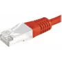 Cabo de rede Cat.6 S/FTP EXERTIS CONNECT, 0,3 m, vermelho 856820
