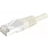 Cabo de rede Cat6 S/FTP PiMF EXERTIS CONNECT, cinzento, 0,7 m, bainha snagless fina 856837