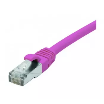 Cabo de rede Cat. 6 F/UTP EXERTIS CONNECT, PoE, isento de halogéneos, rosa, 20 m 854439