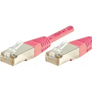 Cabo de rede Cat6 S/FTP Exertis Connect 854476, 0,15 m, rosa