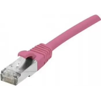 Cabo de rede Cat 6A S/FTP EXERTIS CONNECT, rosa, 15 m, Slim Strain Relief 854383