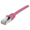 Cabo de rede Cat 6A S/FTP EXERTIS CONNECT, rosa, 15 m, Slim Strain Relief 854383