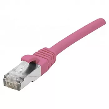 Cabo de rede Cat 6A S/FTP EXERTIS CONNECT, rosa, 15 m, Slim Strain Relief 854383
