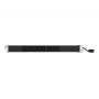 PDU EXERTIS CONNECT 19 inch 1U 9 tomadas IEC C13, caixa de alumínio, cabo 2,5 m, preto 808901