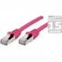 Cabo de rede Cat 6A S/FTP EXERTIS CONNECT, rosa, 20 m 854384