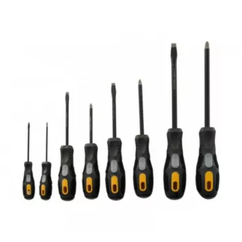 Conjunto de 8 chaves de fendas EXERTIS CONNECT com fenda e Phillips, punhos ergonómicos antiderrapantes 815571