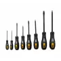 Conjunto de 8 chaves de fendas EXERTIS CONNECT com fenda e Phillips, punhos ergonómicos antiderrapantes 815571