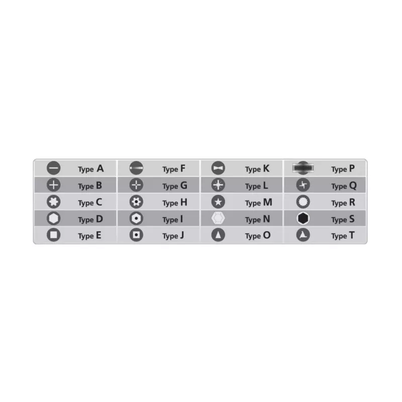 Conjunto de chaves de fendas multi-bit EXERTIS CONNECT com compartimento de bits integrado, 11 peças (815601)