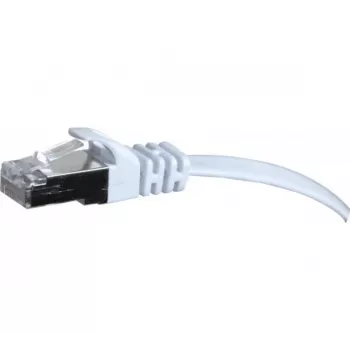 Cabo de rede U/FTP Cat.6 plano EXERTIS CONNECT, branco, 3,0 m 845058