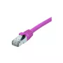 EXERTIS CONNECT Cabo de rede Cat. 6 F/UTP PoE sem halogéneos rosa, 25,0 m 854440