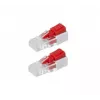 EXERTIS CONNECT RJ45 Port Lock (pack de 10, azul) com chave – Bloqueia o acesso não autorizado à rede 848943