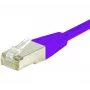 EXERTIS CONNECT Cabo de rede CAT.6 S/FTP PiMF, violeta, 1,0 m 854454