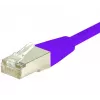 EXERTIS CONNECT Cabo de rede CAT.6 S/FTP PiMF, violeta, 1,0 m 854454