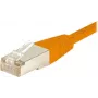EXERTIS CONNECT Cabo de rede CAT.6 S/FTP, PiMF, 0,15 m, laranja 854463
