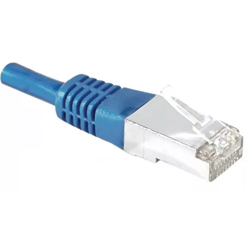 EXERTIS CONNECT Cabo de rede Cat6 S/FTP, PiMF, azul, 5m 856886