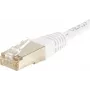 EXERTIS CONNECT Cabo de rede Cat6 S/FTP, PiMF, branco, 5,0 m, Slim Snagless Boot 856887