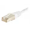EXERTIS CONNECT Cabo de rede Cat6 S/FTP, PiMF, branco, 5,0 m, Slim Snagless Boot 856887