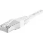 EXERTIS CONNECT Cabo de rede Cat.6a F/UTP, 10m, preto, 10 Gbps, RJ45, proteção anti-dobra fina 850020