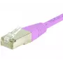 EXERTIS CONNECT Cabo de rede Cat.6 S/FTP PiMF, RJ45, rosa, 30 m 854488