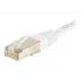 EXERTIS CONNECT Cabo de rede CAT.6 S/FTP PiMF, branco, 10,0 m 856896