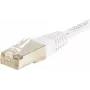 EXERTIS CONNECT Cabo de rede Cat6 F/UTP, 2m, branco, Slim Bend Protection 853813