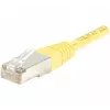 EXERTIS CONNECT Cabo de rede Cat.6 F/UTP, 20 m, amarelo, RJ45, Slimline Snagless Boot 853332