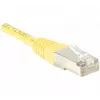 EXERTIS CONNECT Cabo de rede Cat.6 F/UTP, 20 m, amarelo, RJ45, Slimline Snagless Boot 853332