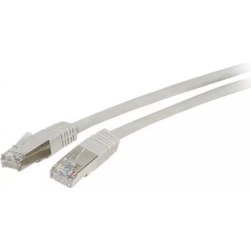 EXERTIS CONNECT Cabo de rede Cat.6A S/FTP, 90 m, cinzento, 10 Gbps, Slim Snagless Boot 857795