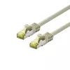 EXERTIS CONNECT Cabo de rede Cat.6A S/FTP, 90 m, cinzento, 10 Gbps, Slim Snagless Boot 857795
