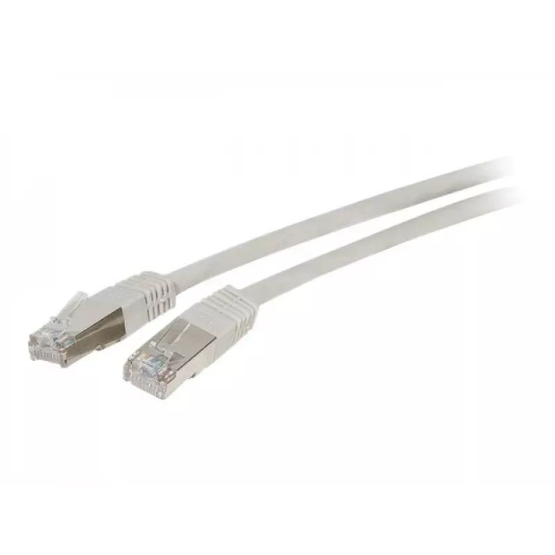 EXERTIS CONNECT Cabo de rede Cat.6A S/FTP, 90 m, cinzento, 10 Gbps, Slim Snagless Boot 857795