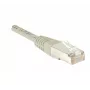 EXERTIS CONNECT Cabo de rede Cat5e F/UTP, cinzento, 0,15 m, Slim Snagless Boot 857800