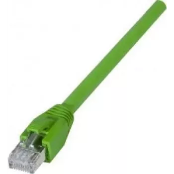 EXERTIS CONNECT Cabo de rede industrial Cat6A S/FTP, PUR, verde, 3 m 854297