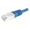 EXERTIS CONNECT Cabo de rede Cat.6A S/FTP, 10 m, azul 858322