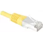 EXERTIS CONNECT Cabo de rede Cat.6 S/FTP PiMF, amarelo, 0,3 m, Slim Snagless Boot 856822