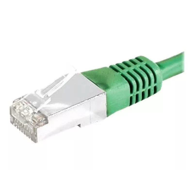 Cabo de rede EXERTIS CONNECT Cat.6A S/FTP, 15 m, verde 858353