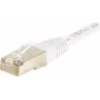 Cabo de rede Exertis Connect 856833 Cat6 S/FTP, 0,5 m, branco