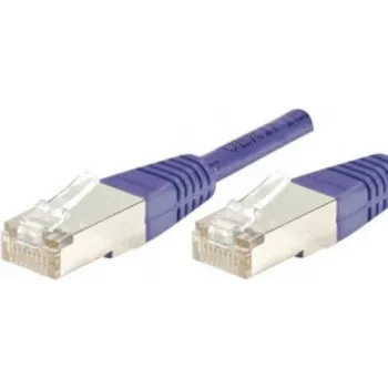 Cabo de rede Exertis Connect 854450 Cat6 S/FTP, violeta, 0,15 m