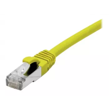 Cabo de rede EXERTIS CONNECT Cat 6A S/FTP, 1,5 m, amarelo 858421