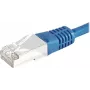 Cabo de rede EXERTIS CONNECT Cat6 S/FTP PiMF, 2 m, azul 856868